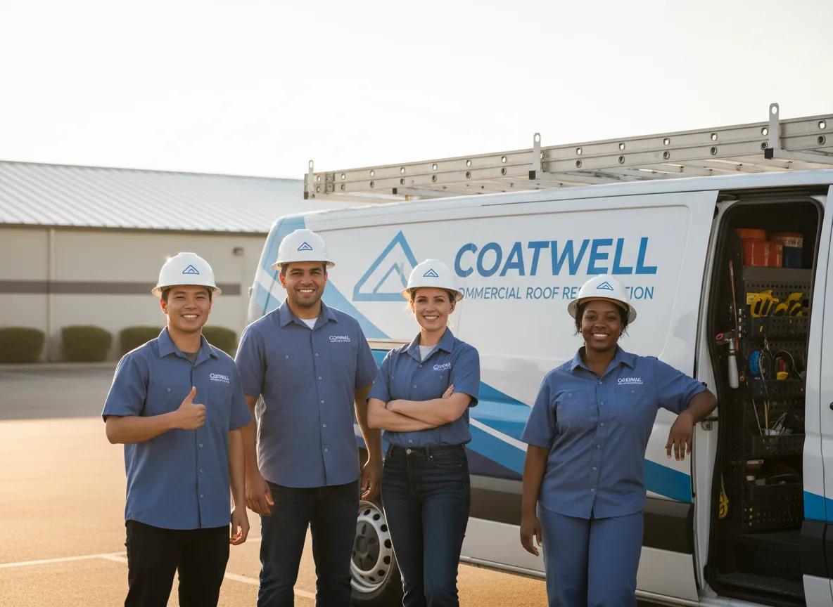 Commercial roof coating company in Reynolds, NE